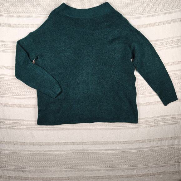 Witty Fox Green V-Neck Pullover Sweater Size L New With Tags - Picture 2 of 8